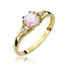 Goldener Diamantring EY-44 Topas | ergold