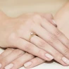 Pierścionek zaręczynowy z diamentem 0,40ct