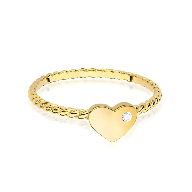 copy of Gold Ring 585 mit Diamant Diamant Diamant 0.10ct