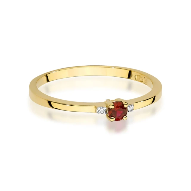 copy of Gold Ring 585 mit Diamant Diamant Diamant 0.10ct