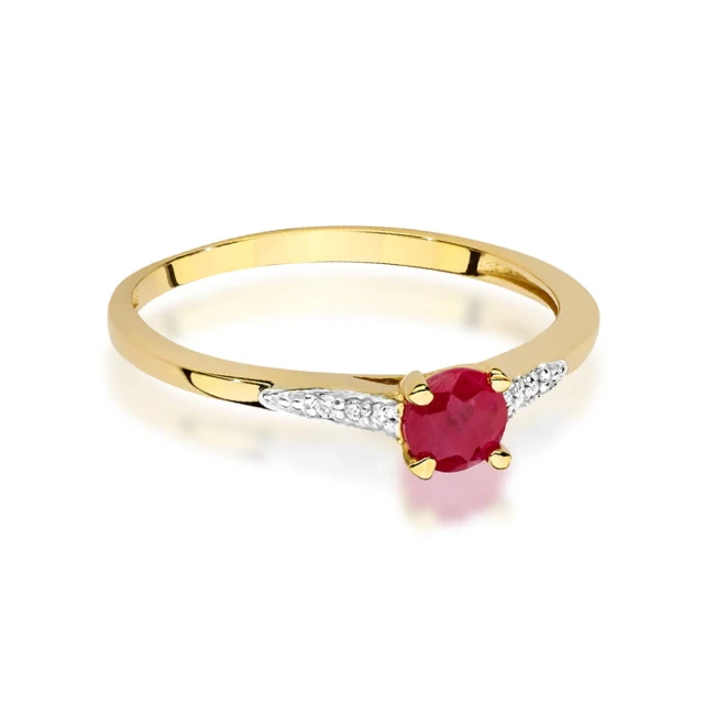 copy of Gold Ring 585 mit Diamant Diamant Diamant 0.10ct