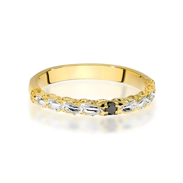 copy of Gold Ring 585 mit Diamant Diamant Diamant 0.10ct