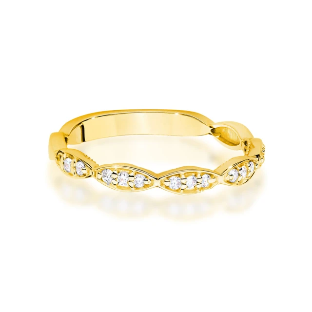 copy of Gold Ring 585 mit Diamant Diamant Diamant 0.10ct