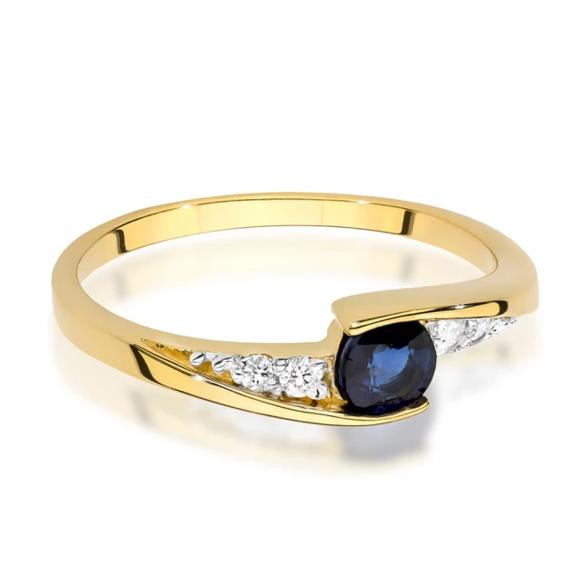 copy of Gold Ring 585 mit Diamant Diamant Diamant 0.10ct