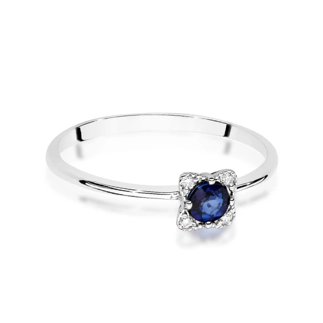 copy of Gold Ring 585 mit Diamant Diamant Diamant 0.10ct