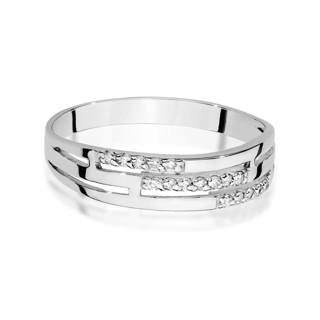 copy of Gold Ring 585 mit Diamant Diamant Diamant 0.10ct