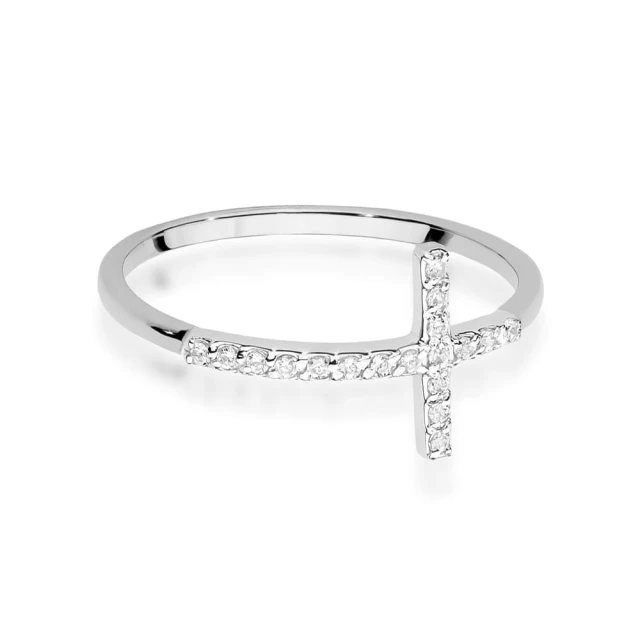 copy of Gold Ring 585 mit Diamant Diamant Diamant 0.10ct