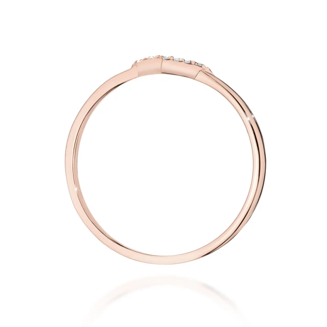 copy of Gold Ring 585 mit Diamant Diamant Diamant 0.10ct