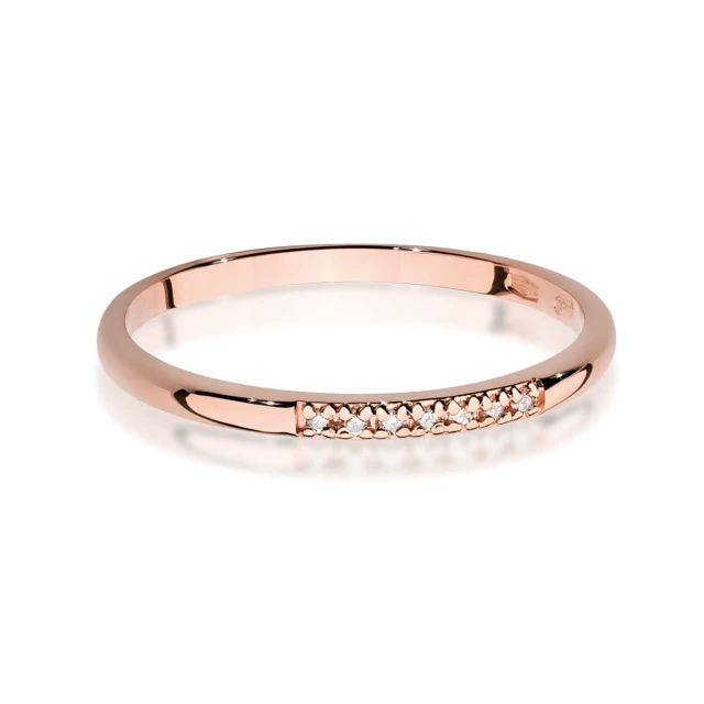 copy of Gold Ring 585 mit Diamant Diamant Diamant 0.10ct