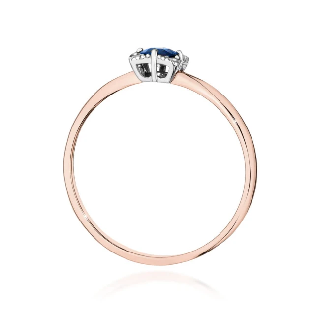 copy of Gold Ring 585 mit Diamant Diamant Diamant 0.10ct