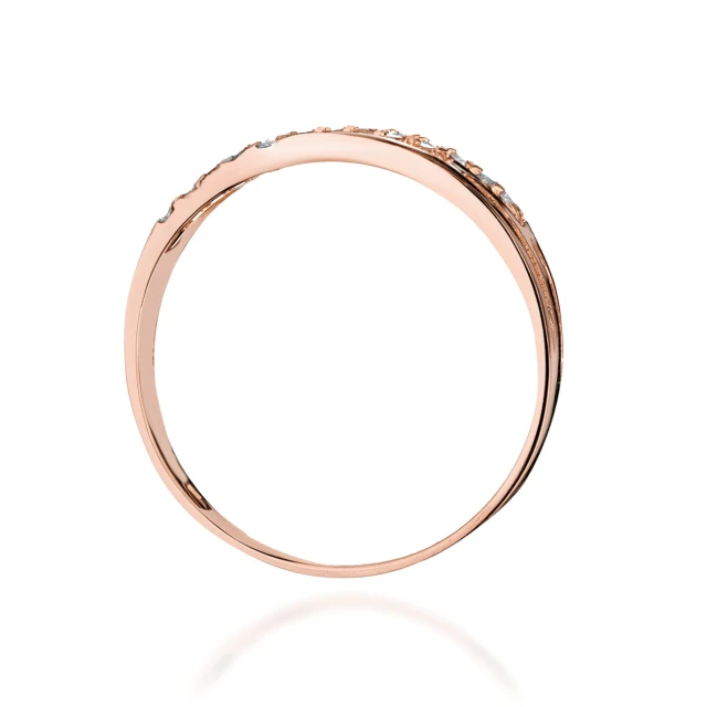copy of Gold Ring 585 mit Diamant Diamant Diamant 0.10ct