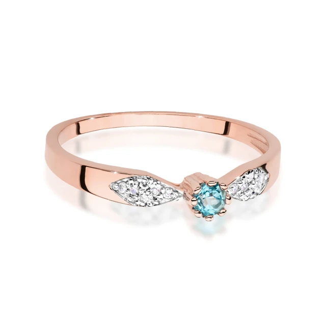 copy of Gold Ring 585 mit Diamant Diamant Diamant 0.10ct