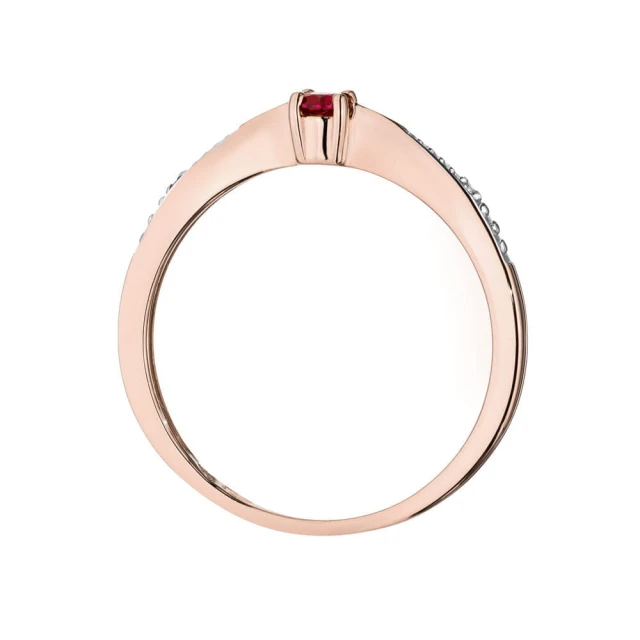 copy of Gold Ring 585 mit Diamant Diamant Diamant 0.10ct