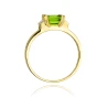 Złoty pierścionek z diamentem EY-103 oliwin | ERgold