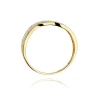 Gold Diamant Ring EY-116 0.06ct | ergold
