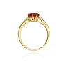 Złoty pierścionek z diamentem EY-12 rubin | ERgold