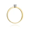 Gold Diamant Ring EY-131 0.10ct | ergold