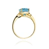 Goldener Diamantring EY-150 Topas | ergold