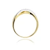 Złoty pierścionek z diamentem EY-157 0,10ct | ERgold