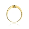 Złoty pierścionek z diamentem EY-160 0,13ct | ERgold