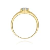 Złoty pierścionek z diamentem EY-161 0,20ct | ERgold