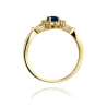 Gold Diamantring EY-182 Saphir | ergold