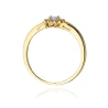 Złoty pierścionek z diamentem EY-185 tanzanit | ERgold