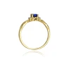 Złoty pierścionek z diamentem EY-19 tanzanit | ERgold