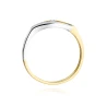 Złoty pierścionek z diamentem EY-194 0,04ct | ERgold