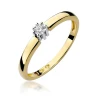 Gold Ring 585 mit Diamant Diamant Diamant 0.10ct