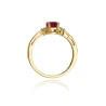 Gold Diamantring EY-2 Rubin | ergold