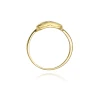 Złoty pierścionek z diamentem EY-20 0,03ct | ERgold