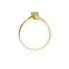 Złoty pierścionek z diamentem EY-21 0,10ct | ERgold