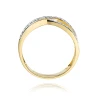 Złoty pierścionek z diamentem EY-215 0,27ct | ERgold
