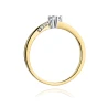 Gold Diamant Ring EY-262 0.19ct | ergold