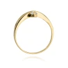 Złoty pierścionek z diamentem EY-263 0,15ct | ERgold
