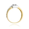 Złoty pierścionek z diamentem EY-271 0,29ct | ERgold