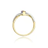 Złoty pierścionek z diamentem EY-28 tanzanit | ERgold