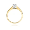 Złoty pierścionek z diamentem EY-298 0,25ct | ERgold
