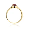 Złoty pierścionek z diamentem EY-330 rubin | ERgold