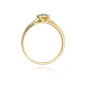 Złoty pierścionek z diamentem EY-34 0,13ct | ERgold