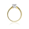 Złoty pierścionek z diamentem EY-36 0,23ct | ERgold