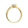 Złoty pierścionek z diamentem EY-360 0,08ct | ERgold