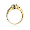 Złoty pierścionek z diamentem EY-363 0,51ct | ERgold