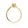 Złoty pierścionek z diamentem EY-365 0,15ct | ERgold