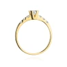 Złoty pierścionek z diamentem EY-368 0,37ct | ERgold