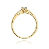 Złoty pierścionek z diamentem EY-394 0,24ct | ERgold