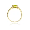 Złoty pierścionek z diamentem EY-40 oliwin | ERgold