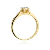 Złoty pierścionek z diamentem EY-402 0,16ct | ERgold