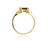 Złoty pierścionek z diamentem EY-40B granat | ERgold